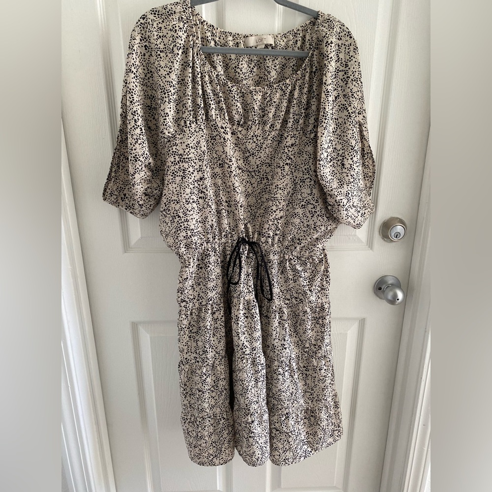 Loft medium drawstring dress